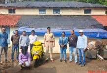 बाइक चोर गिरफ्तार
