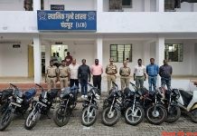 2 दुपहिया चोर गिरफ्तार
