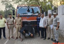 पुलिस की कार्यवाही में ५ टन गोवंश मास जप्त