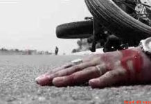 बाबूपेठ पुल पर दुर्घटना में १ की मौत, २ घायल