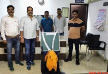 कॉम्बिंग ऑपरेशन में देसी अग्निशस्त्र के साथ तलवार जप्त