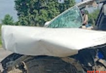 कार की भीषण दुर्घटना में 4 की मौत