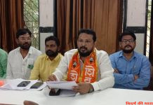विकास पुरुष के इशारे पर हदपार नोटिस देने का आरोप