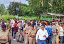 मुर्ती की विडंबना, पुलिस की जांच शुरू