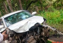 मुल मार्ग पर भीषन दुर्घटना