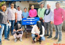 हाथो में तलवार लेकर दहशत फैलाने वाले 2 आरोपी गिरफ्तार
