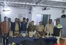 खेत से मोटरपंप चुराने वाले 3 आरोपी गिरफ्तार