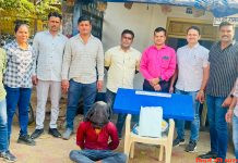 पानठेले की आड में गांजा बिक्री करने वाला गिरफ्तार