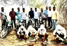मुर्गाबाजार पर अपराध शाखा की कारवाई