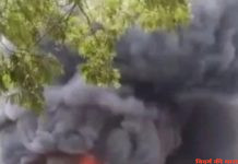 चंद्रपुर एमआयडीसी के पेट्रोलियम कंपनी में आगजनी