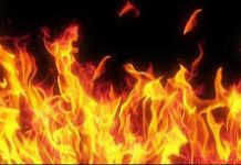 चंद्रपुर वैद्यकीय महाविद्यालय परिसर में आग