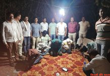 अपराध शाखा का जुआ अड्डे पर छापा