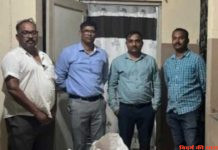 अपराध शाखा की कारवाई में सुगंधीत तंबाकू जप्त