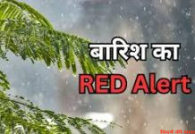 जिले में रेड अलर्ट
