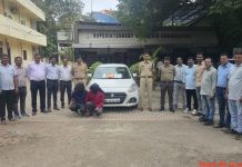 160 ग्राम एमडी ड्रग्स पॉवडर के साथ 16 लाख 12 हजार 500 का मुद्देमाल जप्त