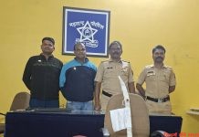 तलवार से नागरिकों में दहशत फैलाने वाला युवक गिरफ्तार