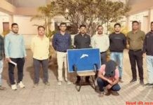 देसी अग्निशस्त्र (कट्टा) के साथ युवक गिरफ्तार