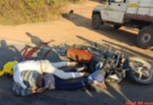 भीषण दुर्घटना में 2 युवकों की मौत