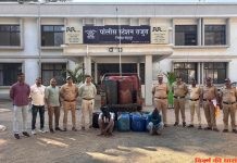 ९ लाख ९१ हजार डीजल के साथ बोलेरो वाहन जप्त