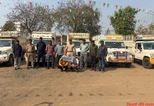 गोवंश तस्करी पर पुलिस की कारवाई में 50 लाख का मुद्देमाल जप्त