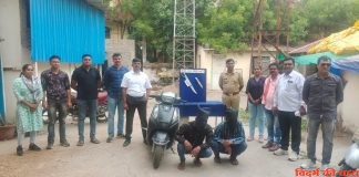 दहशत निर्माण करने वाले 2 आरोपी शस्त्र के साथ गिरफ्तार